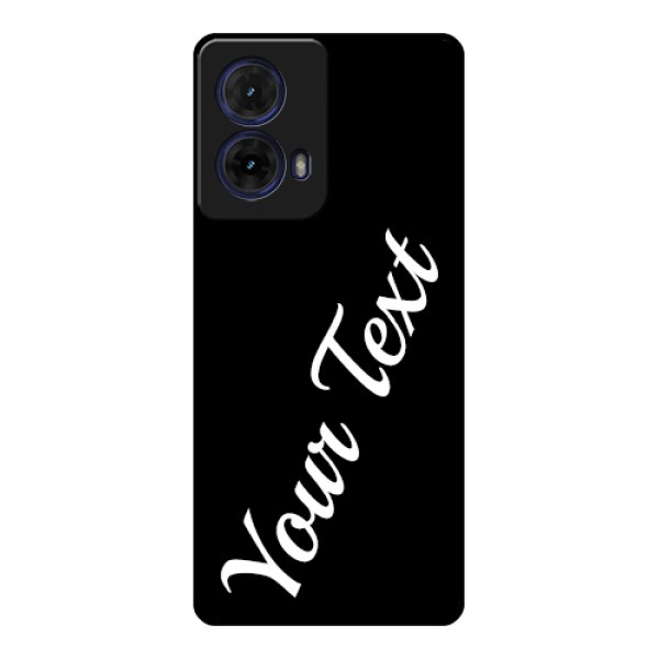 Moto G85 5G Custom Glass Phone Case - With Your Name Design Moto G85 5G Custom Glass Phone Case - With Your Name Design