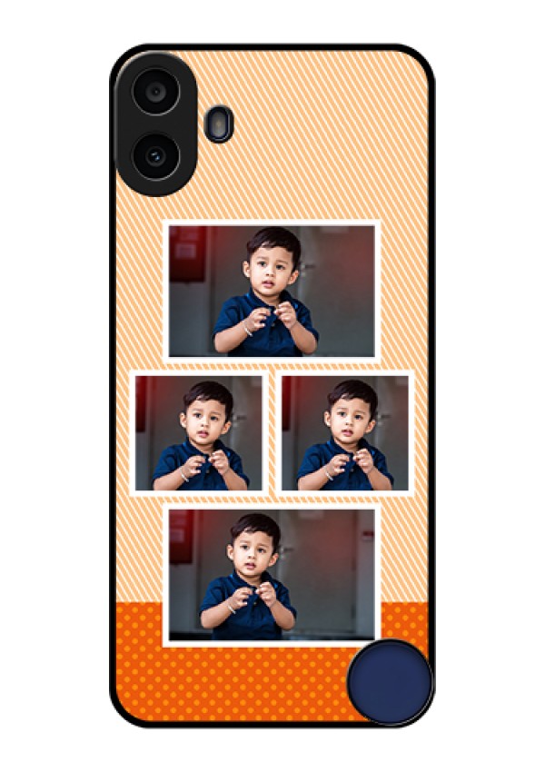 Nothing CMF Phone 1 Custom Glass Phone Case - Bulk Photos Upload Design