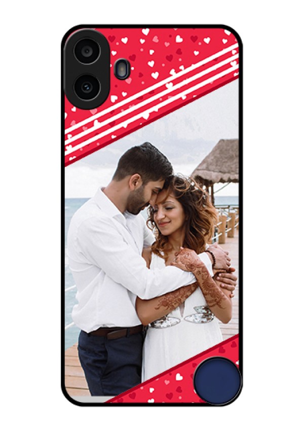 Nothing CMF Phone 1 Custom Glass Phone Case - Valentines Gift Design