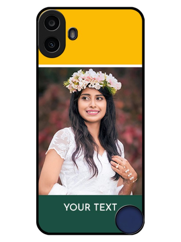 Custom Nothing CMF Phone 1 Custom Glass Phone Case - Love You Design