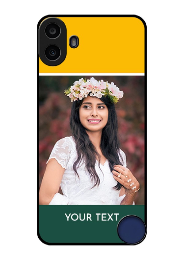 Nothing CMF Phone 1 Custom Glass Phone Case - Love You Design