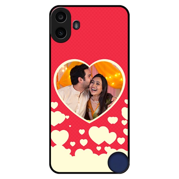 Nothing CMF Phone 1 Custom Glass Phone Case - Love Symbols Phone Cover Design Nothing CMF Phone 1 Custom Glass Phone Case - Love Symbols Phone Cover Design