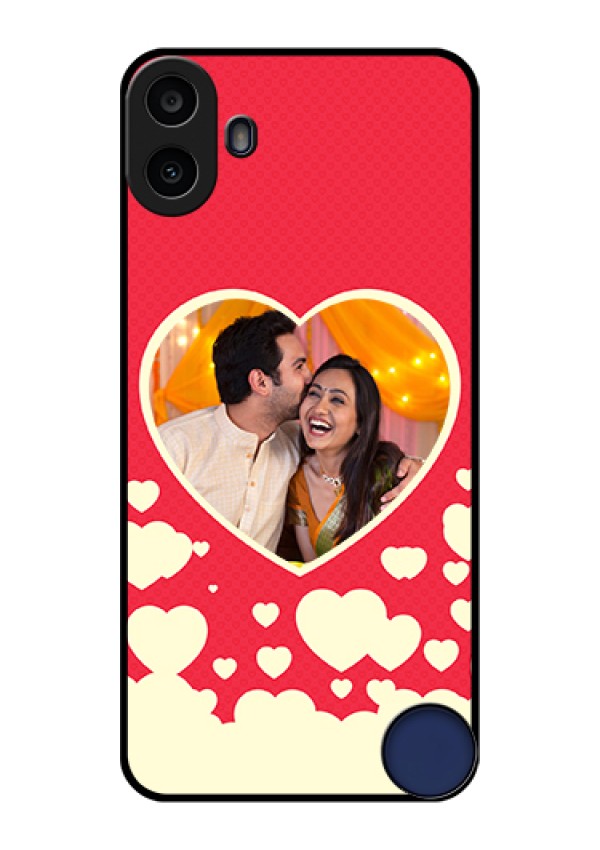 Nothing CMF Phone 1 Custom Glass Phone Case - Love Symbols Phone Cover Design