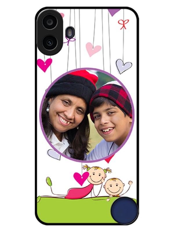 Custom Nothing CMF Phone 1 Custom Glass Phone Case - Cute Kids Phone Case Design