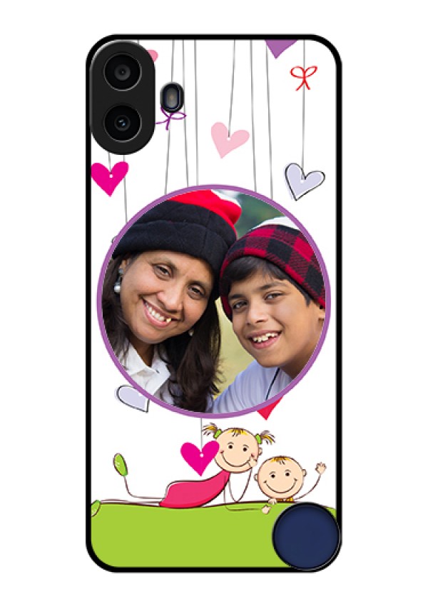 Nothing CMF Phone 1 Custom Glass Phone Case - Cute Kids Phone Case Design