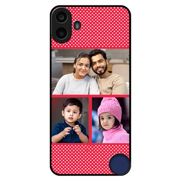 Nothing CMF Phone 1 Custom Glass Phone Case - Bulk Photo Upload Design