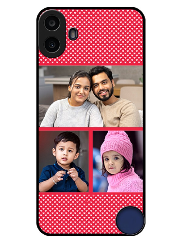 Custom Nothing CMF Phone 1 Custom Glass Phone Case - Bulk Photo Upload Design