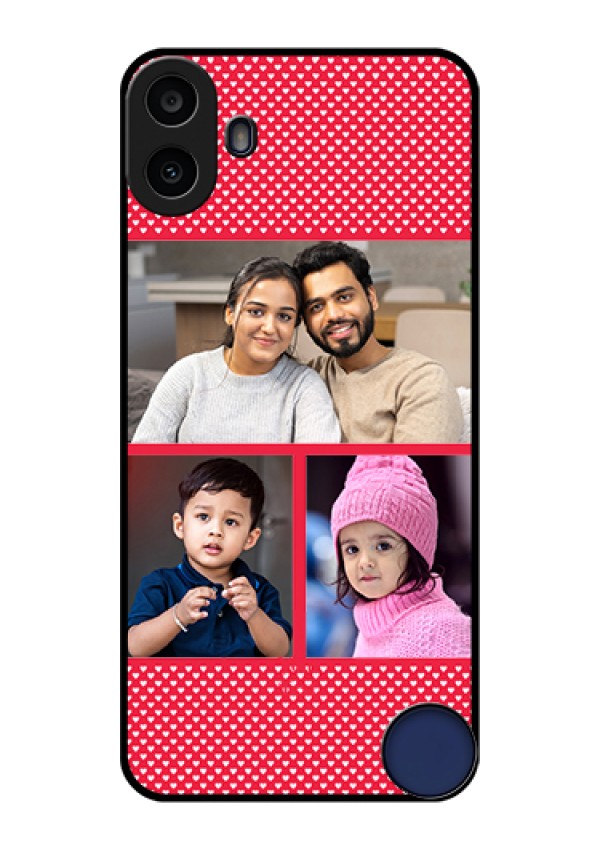 Nothing CMF Phone 1 Custom Glass Phone Case - Bulk Photo Upload Design