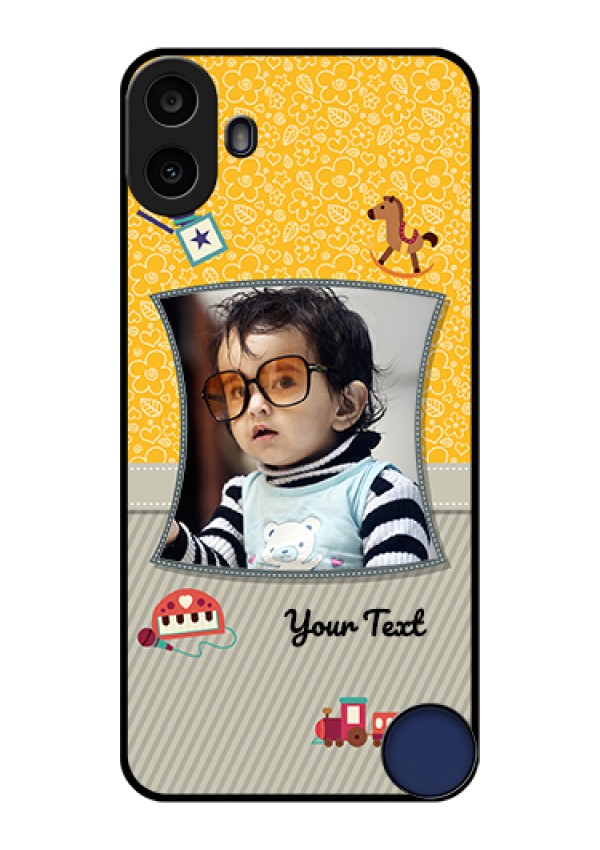 Nothing CMF Phone 1 Custom Glass Phone Case - Baby Picture Upload Design