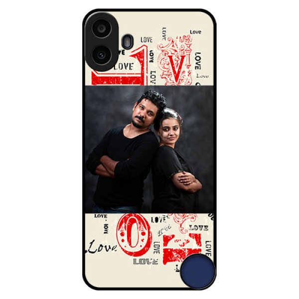 Nothing CMF Phone 1 Custom Glass Phone Case - Trendy Love Design Case Nothing CMF Phone 1 Custom Glass Phone Case - Trendy Love Design Case