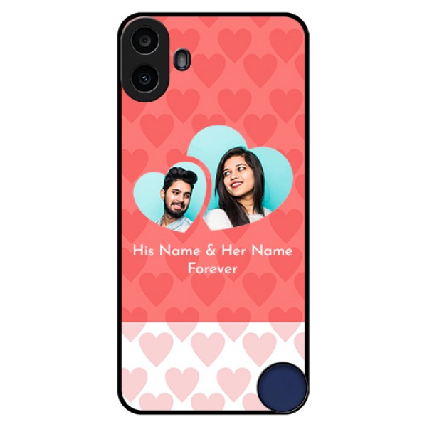 Nothing CMF Phone 1 Custom Glass Phone Case - Couple Pic Upload Design Nothing CMF Phone 1 Custom Glass Phone Case - Couple Pic Upload Design