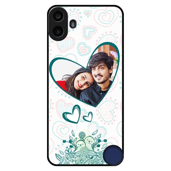 Nothing CMF Phone 1 Custom Glass Phone Case - Premium Couple Design