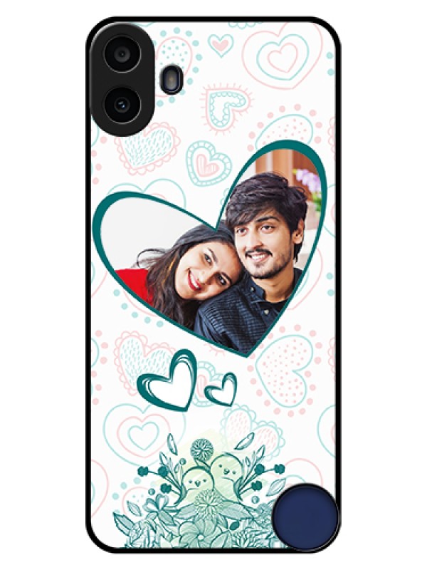 Custom Nothing CMF Phone 1 Custom Glass Phone Case - Premium Couple Design