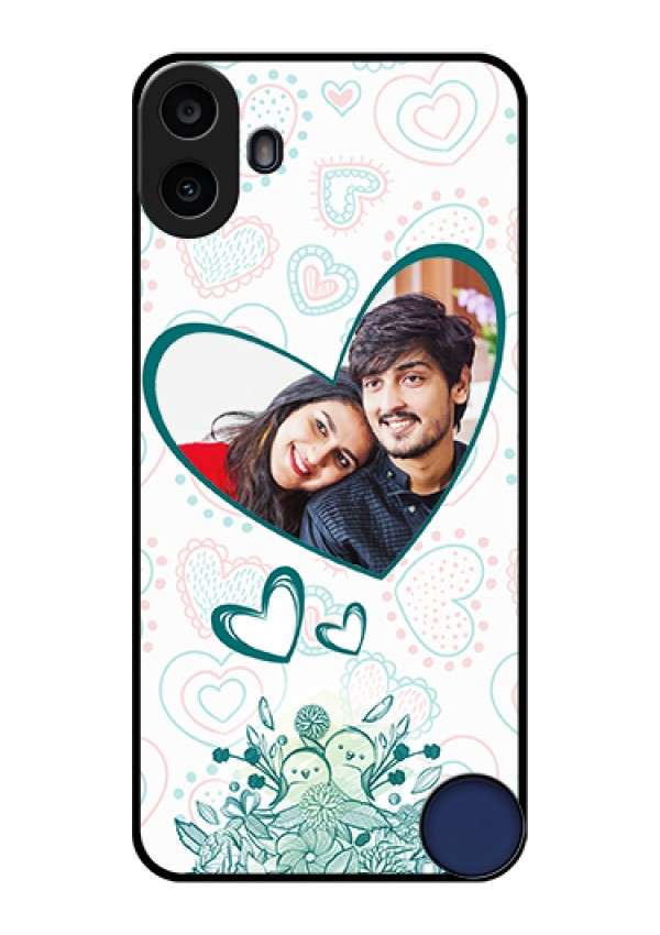 Nothing CMF Phone 1 Custom Glass Phone Case - Premium Couple Design