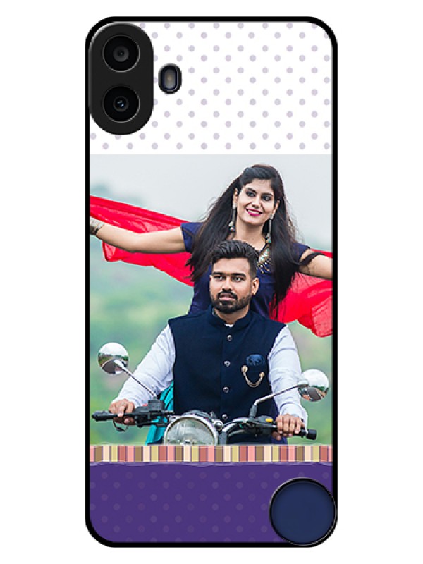 Custom Nothing CMF Phone 1 Custom Glass Phone Case - Cute Family Design