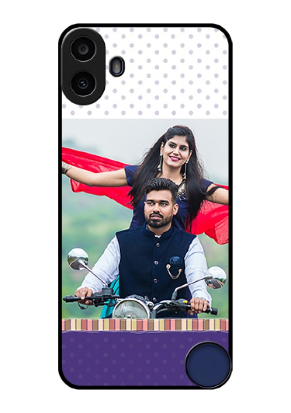 Nothing CMF Phone 1 Custom Glass Phone Case - Cute Family Design