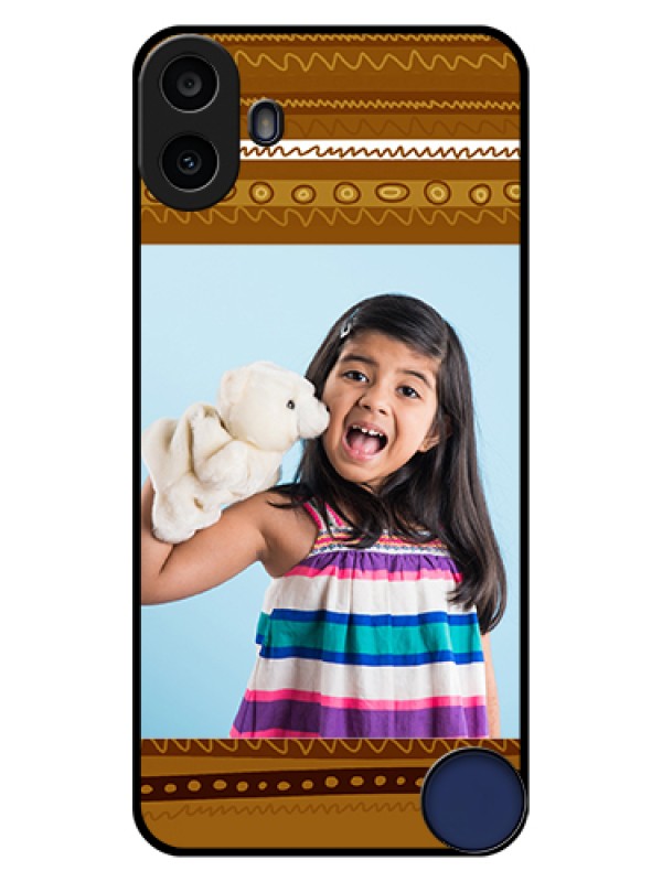 Custom Nothing CMF Phone 1 Custom Glass Phone Case - Friends Picture Upload Design