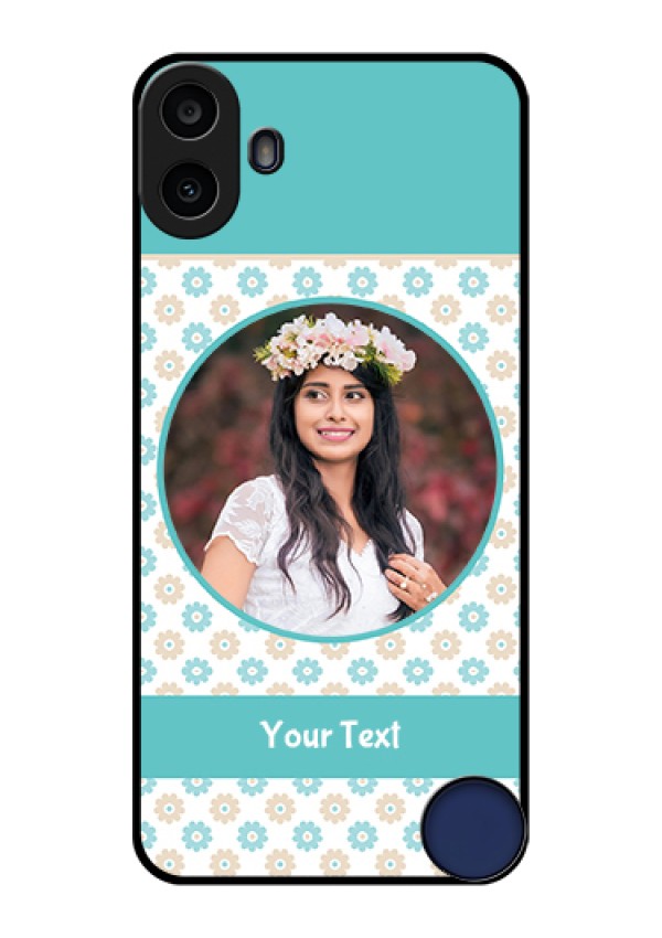 Nothing CMF Phone 1 Custom Glass Phone Case - Beautiful Flowers Design