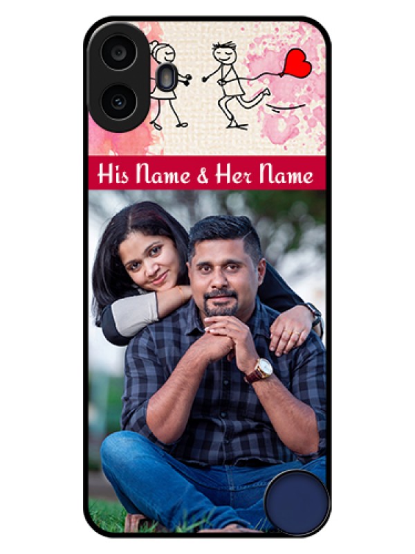 Custom Nothing CMF Phone 1 Custom Glass Phone Case - You And Me Case Design