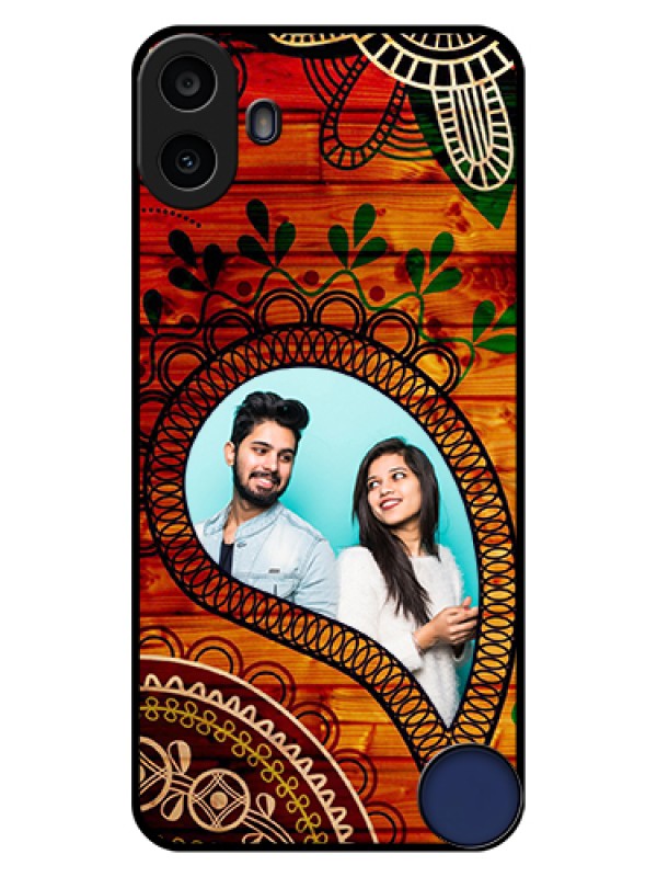 Custom Nothing CMF Phone 1 Custom Glass Phone Case - Abstract Colorful Design