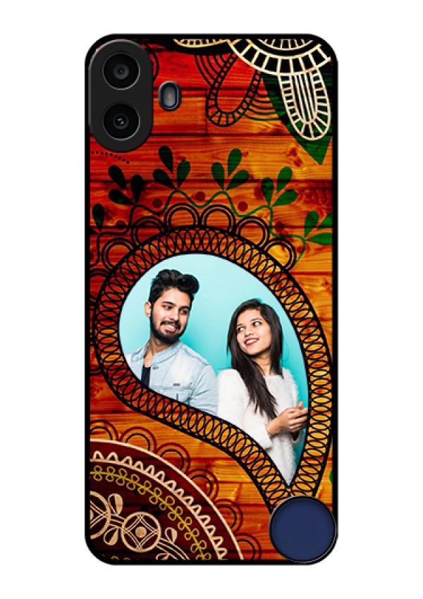 Nothing CMF Phone 1 Custom Glass Phone Case - Abstract Colorful Design