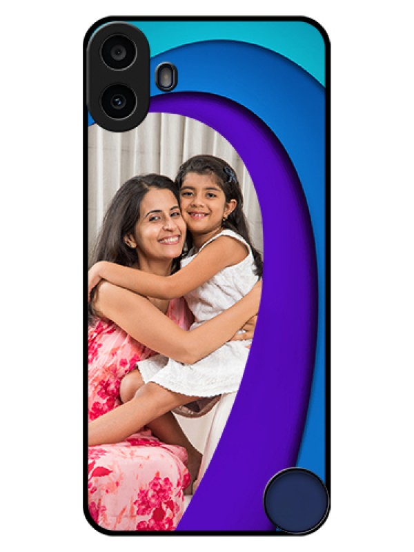 Custom Nothing CMF Phone 1 Custom Glass Phone Case - Simple Pattern Design