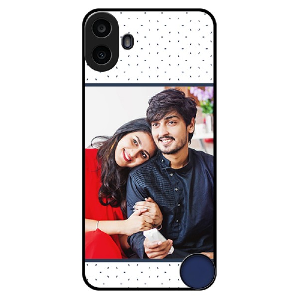Nothing CMF Phone 1 Custom Glass Phone Case - Premium Dot Design