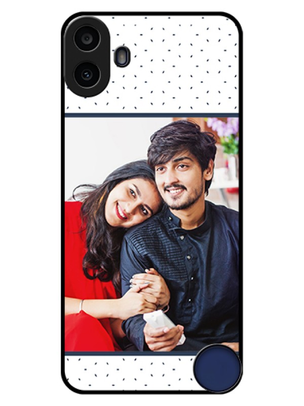 Custom Nothing CMF Phone 1 Custom Glass Phone Case - Premium Dot Design