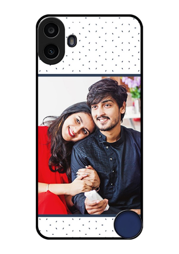 Nothing CMF Phone 1 Custom Glass Phone Case - Premium Dot Design