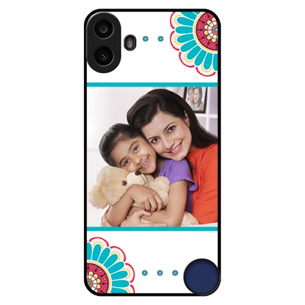 Nothing CMF Phone 1 Custom Glass Phone Case - Flower Design
