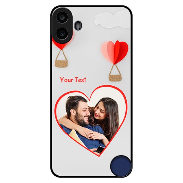 Nothing CMF Phone 1 Custom Glass Phone Case - Parachute Love Design Nothing CMF Phone 1 Custom Glass Phone Case - Parachute Love Design