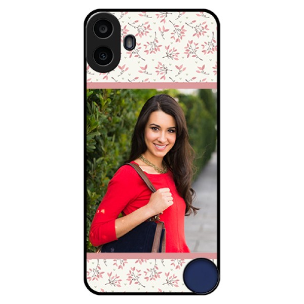 Nothing CMF Phone 1 Custom Glass Phone Case - Stunning Floral Design
