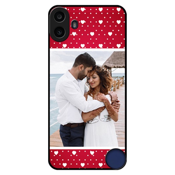 Nothing CMF Phone 1 Custom Glass Phone Case - Hearts Mobile Case Design Nothing CMF Phone 1 Custom Glass Phone Case - Hearts Mobile Case Design