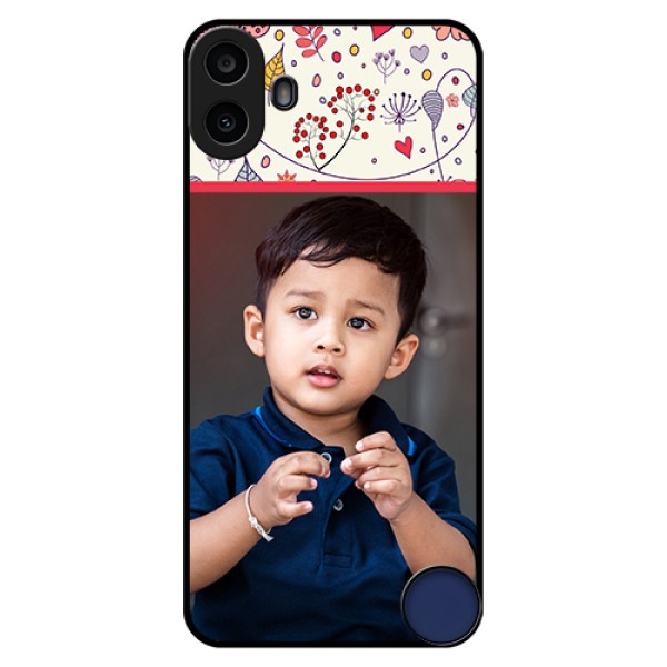 Nothing CMF Phone 1 Custom Glass Phone Case - Premium Floral Design