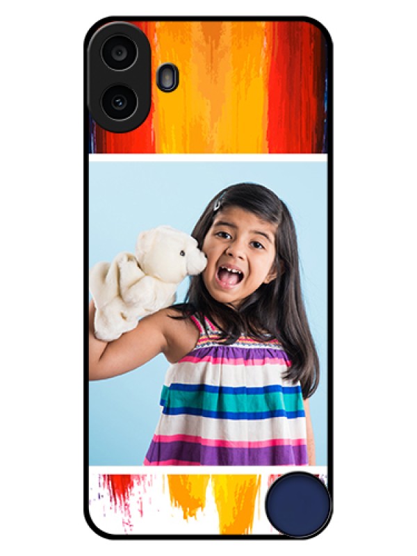 Custom Nothing CMF Phone 1 Custom Glass Phone Case - Multi Color Design