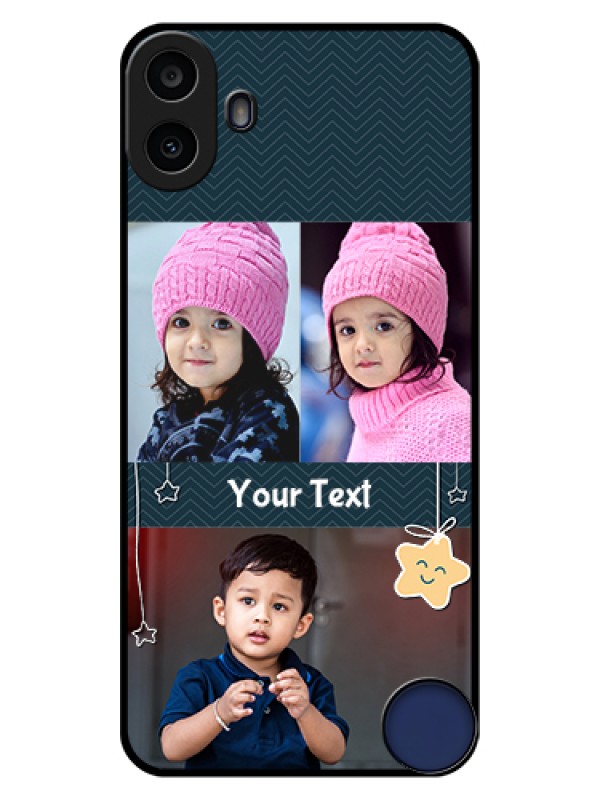 Custom Nothing CMF Phone 1 Custom Glass Phone Case - Hanging Stars Design