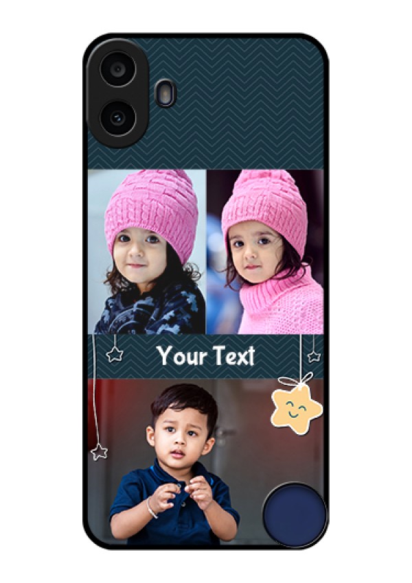Nothing CMF Phone 1 Custom Glass Phone Case - Hanging Stars Design