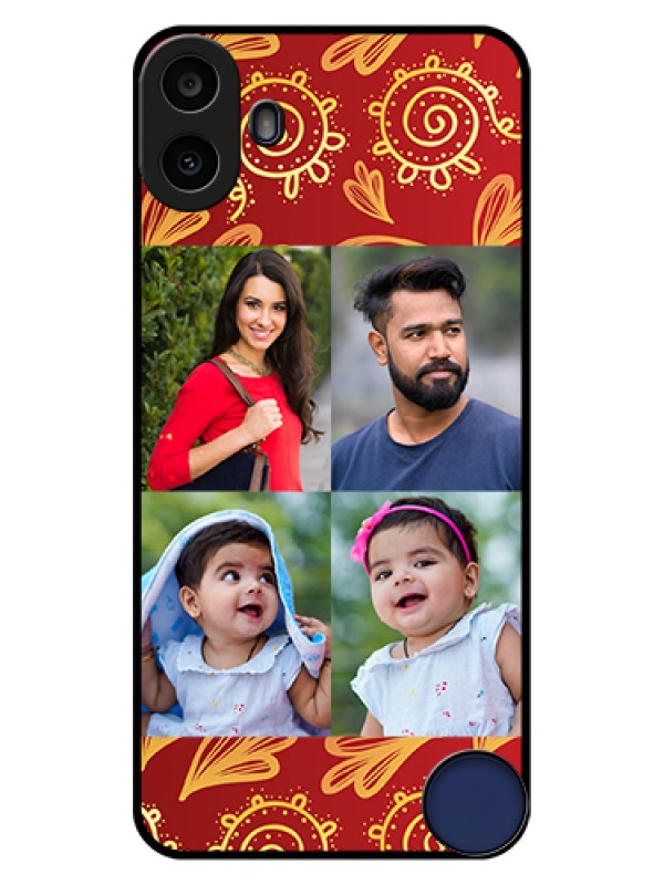 Custom Nothing CMF Phone 1 Custom Glass Phone Case - 4 Image Traditional Design
