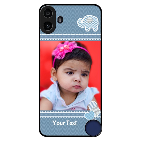 Nothing CMF Phone 1 Custom Glass Phone Case - With Kids Pattern Design Nothing CMF Phone 1 Custom Glass Phone Case - With Kids Pattern Design