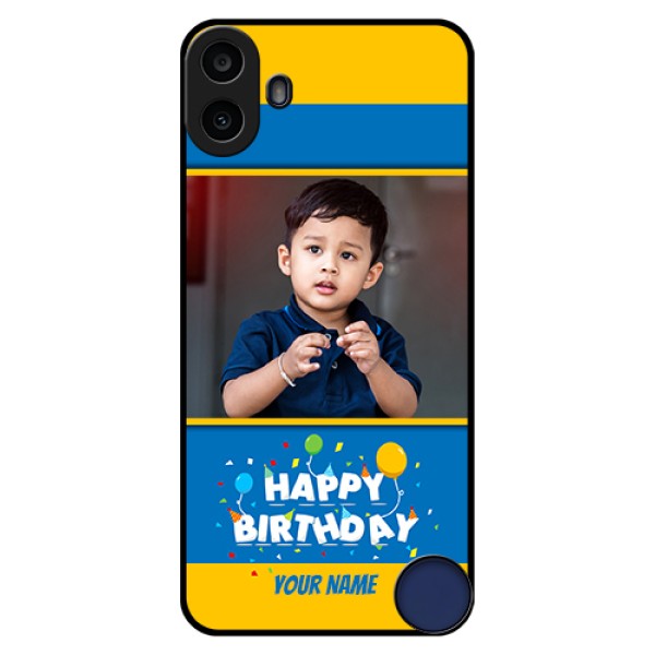 Nothing CMF Phone 1 Custom Glass Phone Case - Birthday Wishes Design Nothing CMF Phone 1 Custom Glass Phone Case - Birthday Wishes Design