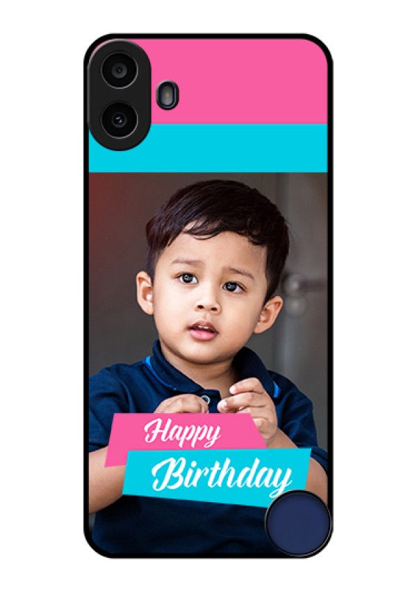 Nothing CMF Phone 1 Custom Glass Phone Case - Image Holder With 2 Color Design