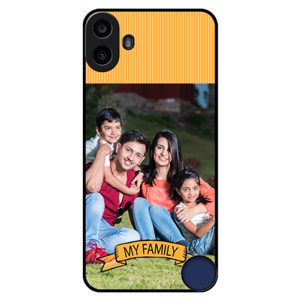 Nothing CMF Phone 1 Custom Glass Phone Case - My Family Design