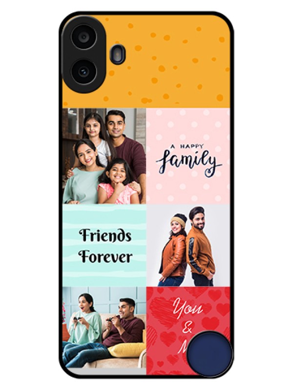 Custom Nothing CMF Phone 1 Custom Glass Phone Case - Images With Quotes Design
