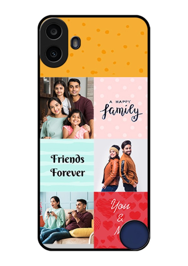 Nothing CMF Phone 1 Custom Glass Phone Case - Images With Quotes Design