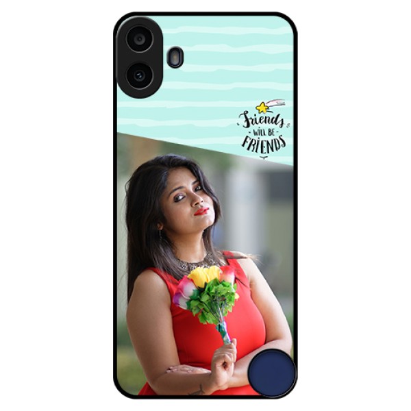 Nothing CMF Phone 1 Custom Glass Phone Case - Friends Picture Icon Design Nothing CMF Phone 1 Custom Glass Phone Case - Friends Picture Icon Design