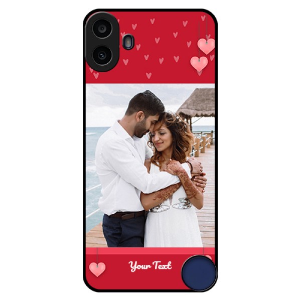 Nothing CMF Phone 1 Custom Glass Phone Case - Valentines Day Design