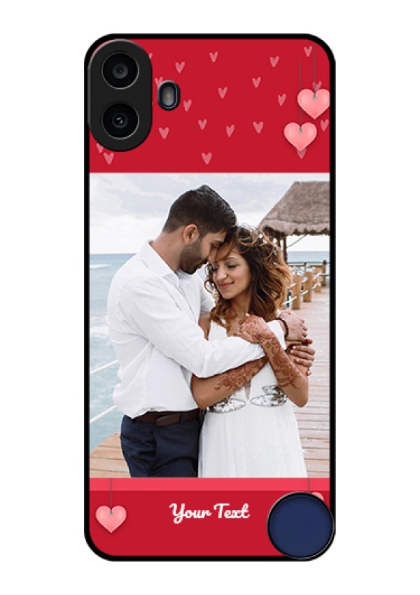 Nothing CMF Phone 1 Custom Glass Phone Case - Valentines Day Design