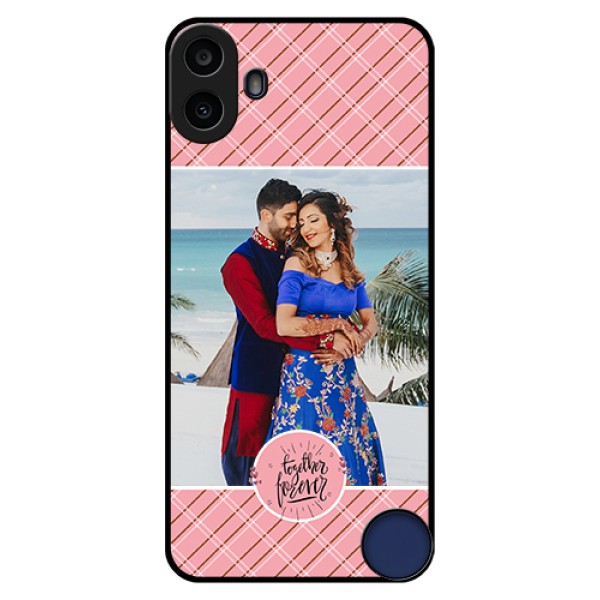 Nothing CMF Phone 1 Custom Glass Phone Case - Together Forever Design Nothing CMF Phone 1 Custom Glass Phone Case - Together Forever Design