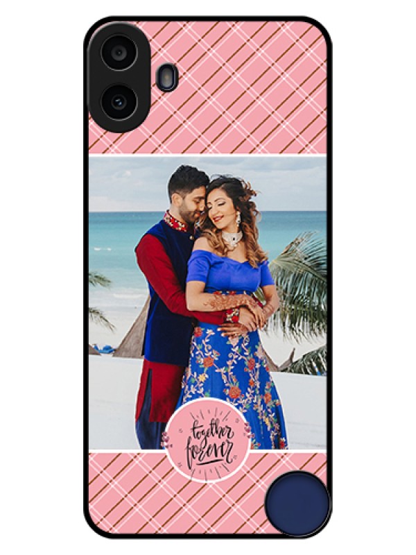 Custom Nothing CMF Phone 1 Custom Glass Phone Case - Together Forever Design