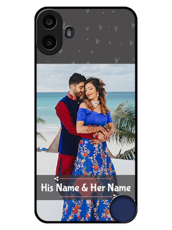 Custom Nothing CMF Phone 1 Custom Glass Phone Case - Buy Love Design With Photo Online